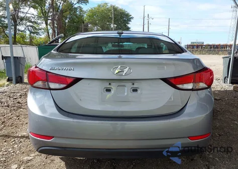 2015 Hyundai Elantra Se z USA, uszkodzony, nr VIN KMHDH4AE2FU265902